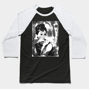 Audrey Hepburn Baseball T-Shirt